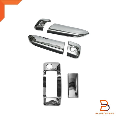 7 x Chrome Door Handle Cover Trim for Toyota Hiace Commuter (2005-2019)