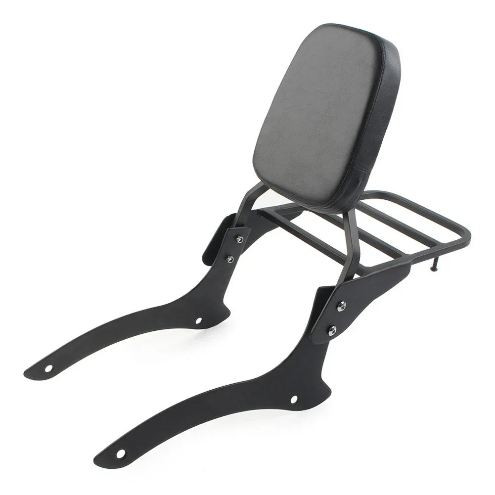 Sissy Bar Backrest Luggage Rack for Yamaha Vstar 1100 Classic (2000-2011)
