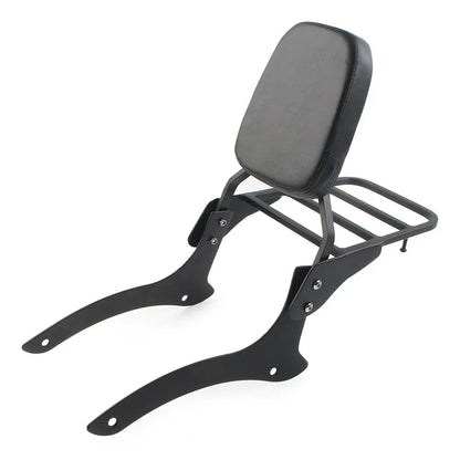Sissy Bar Backrest Luggage Rack for Yamaha Vstar 1100 Classic (2000-2011)