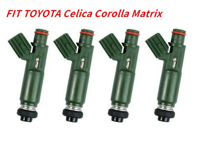 4 x Fuel Injectors for Toyota Celica, Corolla, Matrix, MR2 Spyder (2000-2005)