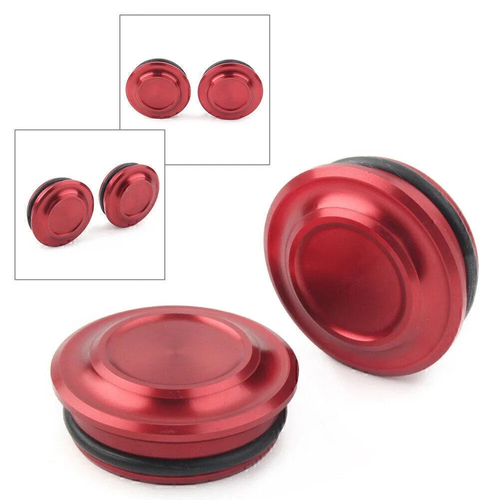 Frame Hole Cover Red for HONDA REBEL 500 CMX500 (2020-2021)  Pieces