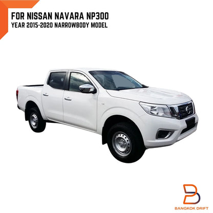 Matte Black Fender Flare Arch for Nissan NP300 Navara D23 (2015-2019)