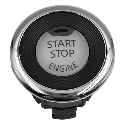 White Start Stop Button Switch Rings for Nissan BMW X3
