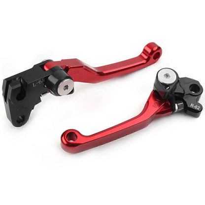 RED Pivot Brake Clutch Levers for YAMAHA WR 250F WR 450F (2001-2016)
