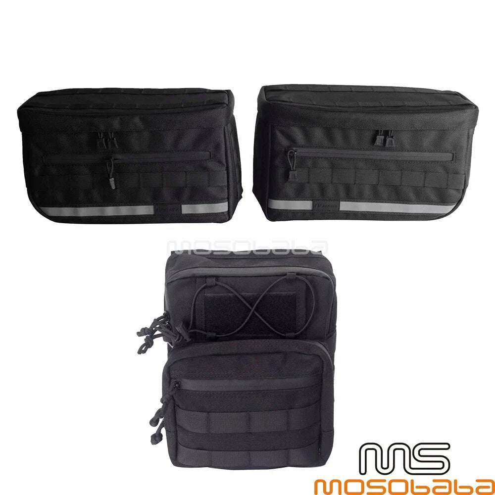 Saddle Bag Luggage & Handlebar Bag for Harley CVO Fat Bob (2018-2023)