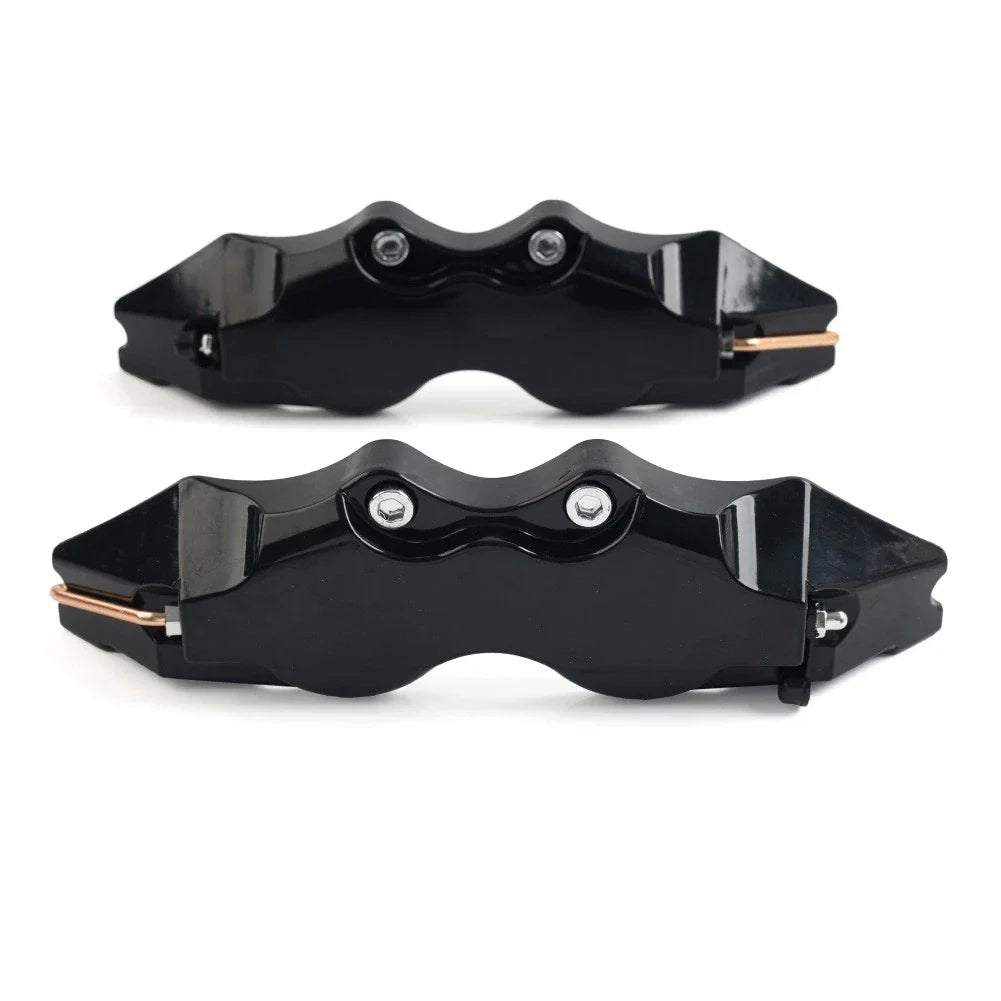 3D Style Medium Auto Disc Brake Caliper Covers for Car - Red