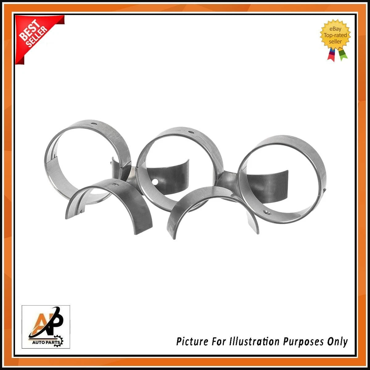 Crankshaft Bearing OEM Replacement for Jaguar E-Pace Diesel FWD (2018–2021)