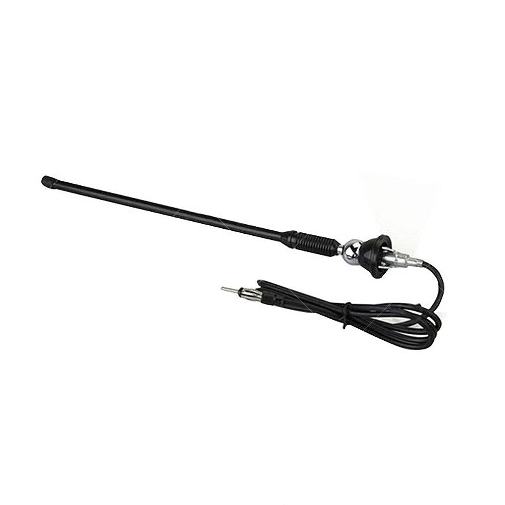 Universal Rubber Stereo Aerial for Car Radio - Flexible Roof Mounting