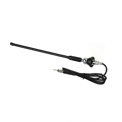 Universal Rubber Stereo Aerial for Car Radio - Flexible Roof Mounting