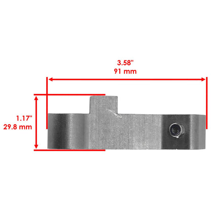 Caltric PTO Linkage Arm Replacement for John Deere LA100 Series Tractors (1993–2007)