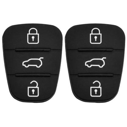 2 x Car Remote Fob Case Inserts for Hyundai ( Specified)