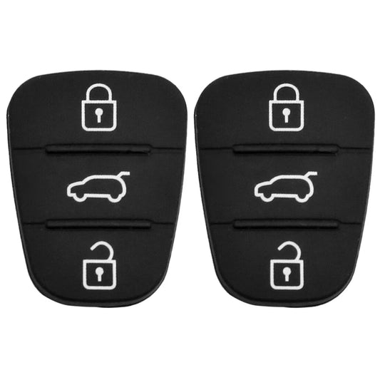 2 x Car Remote Fob Case Inserts for Hyundai ( Specified)