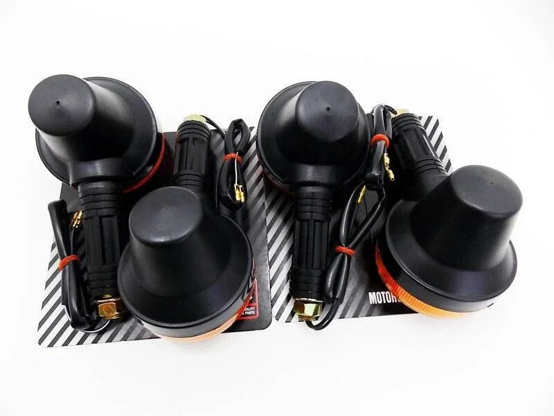 4 x Turn Signal Indicator Blinker Assembly for Suzuki TS125X (1984-1987)