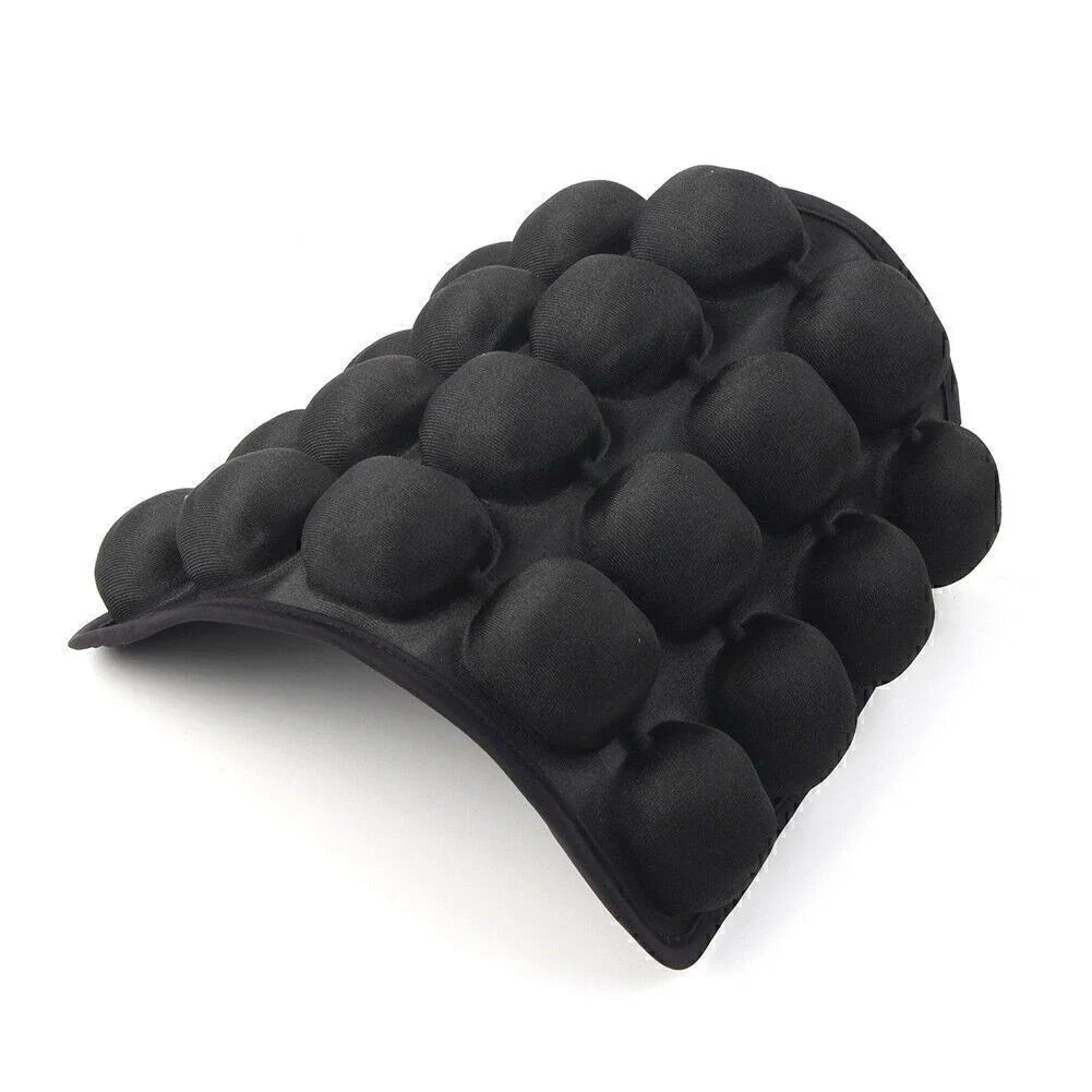 Rear Passenger Air Seat Cushion Pad 9.1''x11.8'' for Motorcycle