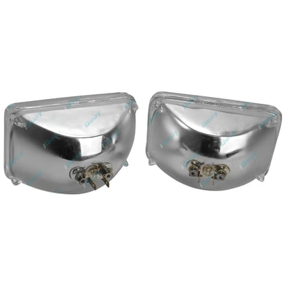2 x Sealed Beam 100x165mm 50W 12V Incandescent Dual Headlight