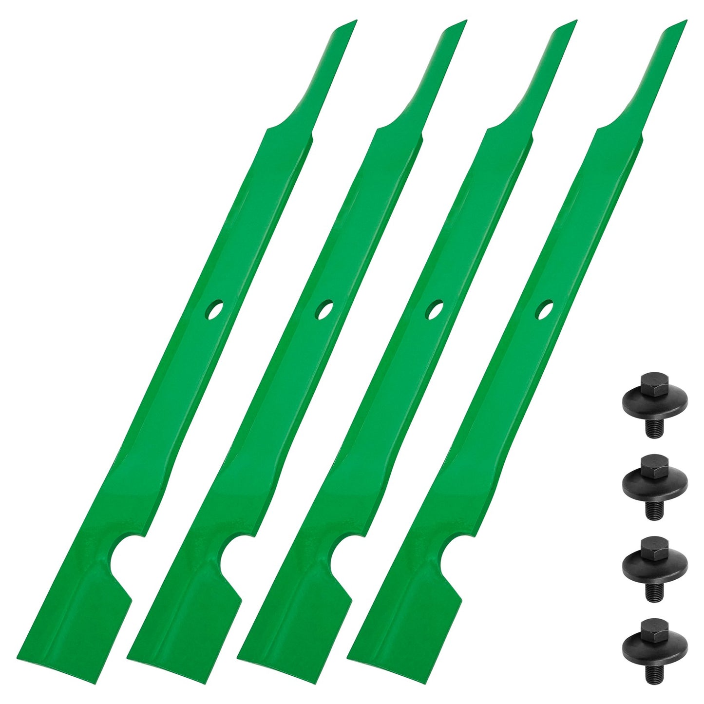 Deck Blade with Bolt Replacement for Hustler Raptor and Raptor Limited (42")
