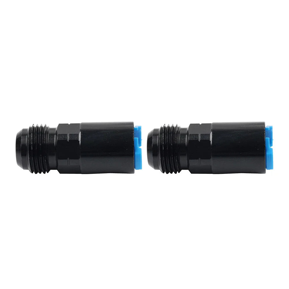 8AN Male to 3/8" Female SAE Quick-Disconnect EFI Fuel Rail Fitting