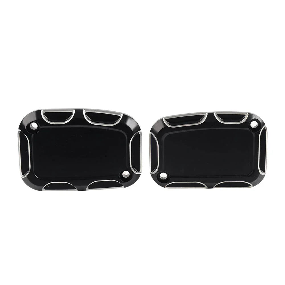 Front Brake Master Cylinder Covers for Harley Street Glide, Road King, V-Rod