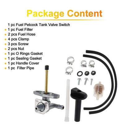 ATV Fuel Valve Petcock Gas Tank Switch for Honda Foreman 450 (2005-2014)