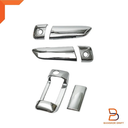 7 x Chrome Door Handle Cover Trim for Toyota Hiace Commuter (2005-2019)