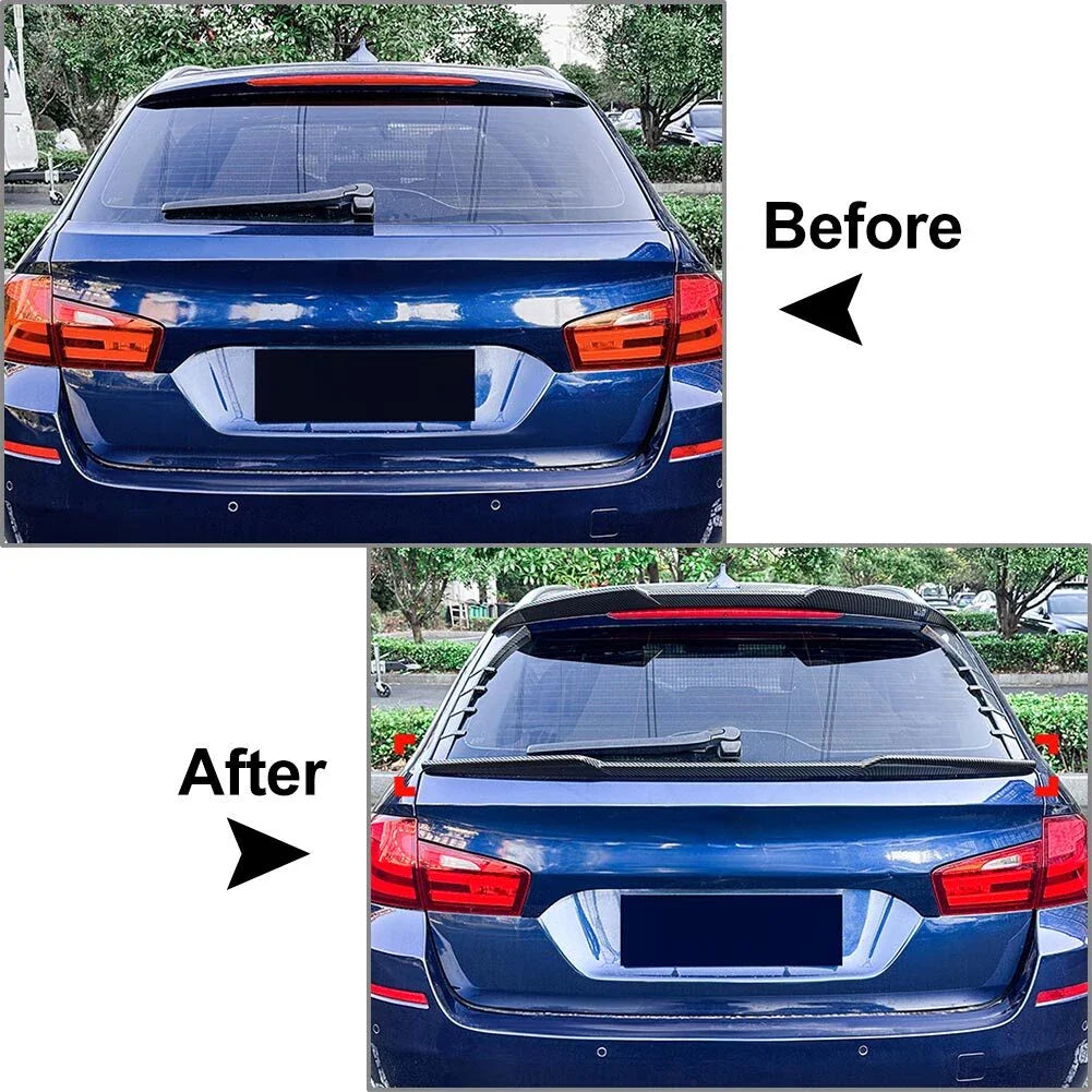 Glossy Black Rear Trunk Spoiler for BMW 5 Series F11 (2011-2017)