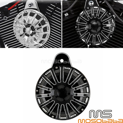 Speaker Horn Cover for Harley Sportster 883 Dyna FXD Big Twin (1991-2017)