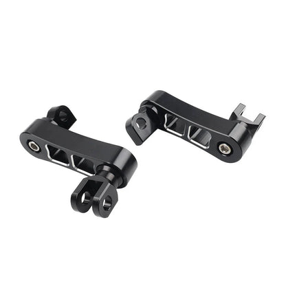 Foot Peg Mount Extensions for Harley Sportster XL1200 XL883 Softail Dyna (2004-2023)