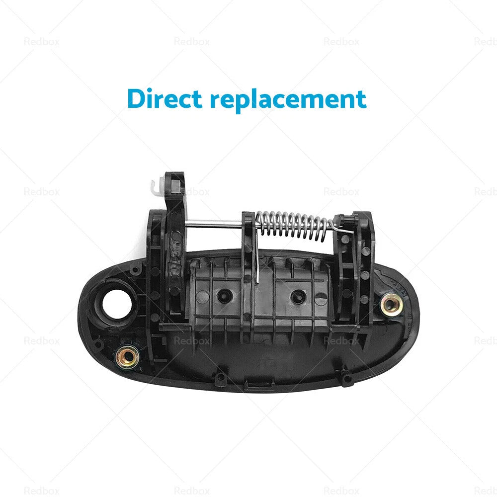 Front Left Outer Door Handle Black for Holden Barina TK Hatch (2005-2010)
