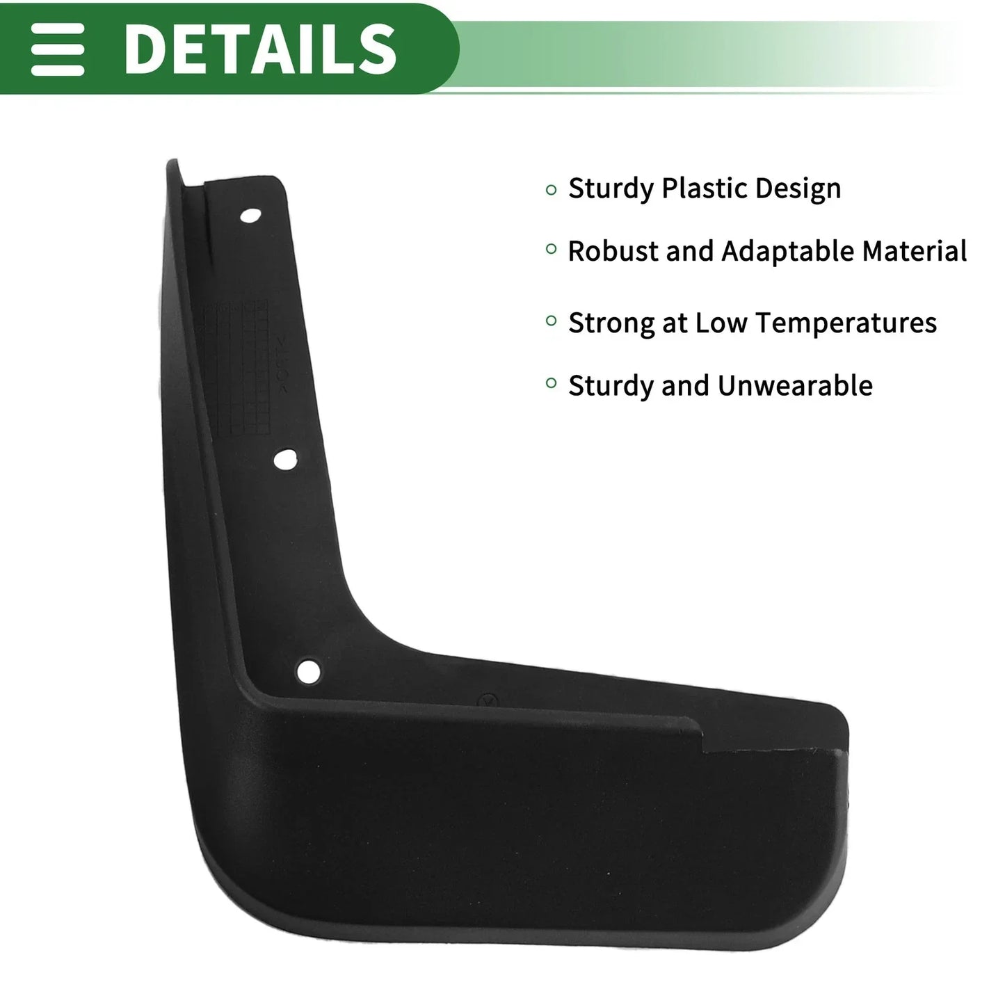 Mud Flaps Splash Guards for Hyundai IX25 (2014-2019) with Mount Accessories