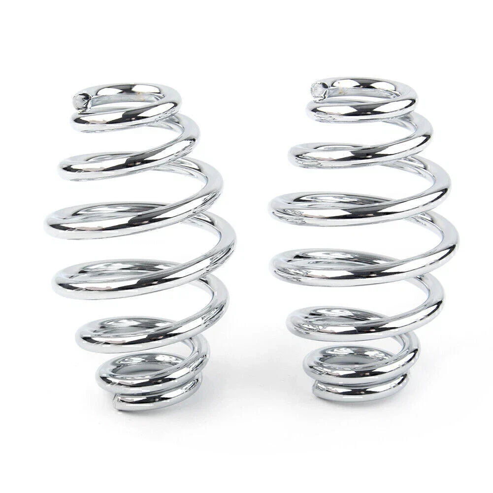 3" Barrel Coiled Solo Seat Springs for Harley Chopper Bobber Softail