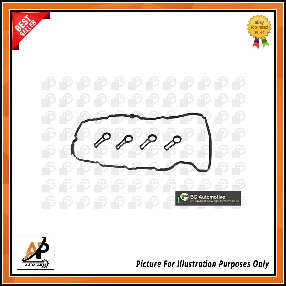 Cylinder Head Cover Gasket Set for ALPINA BMW 2.0 Diesel N47 (2007–2015)