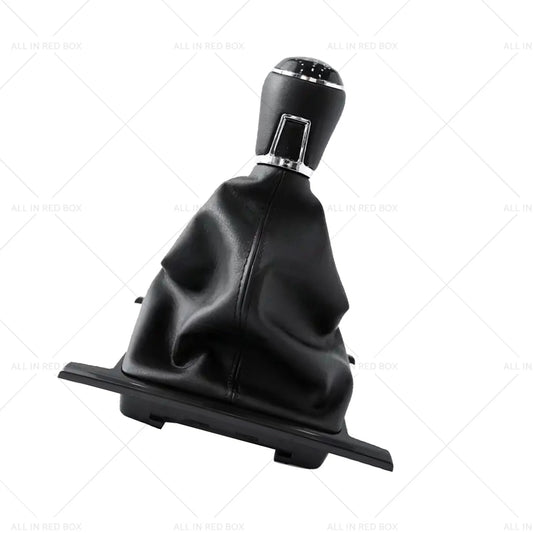 Black 6-Gang Gear Knob & Frame for VW Amarok (2010-2016)