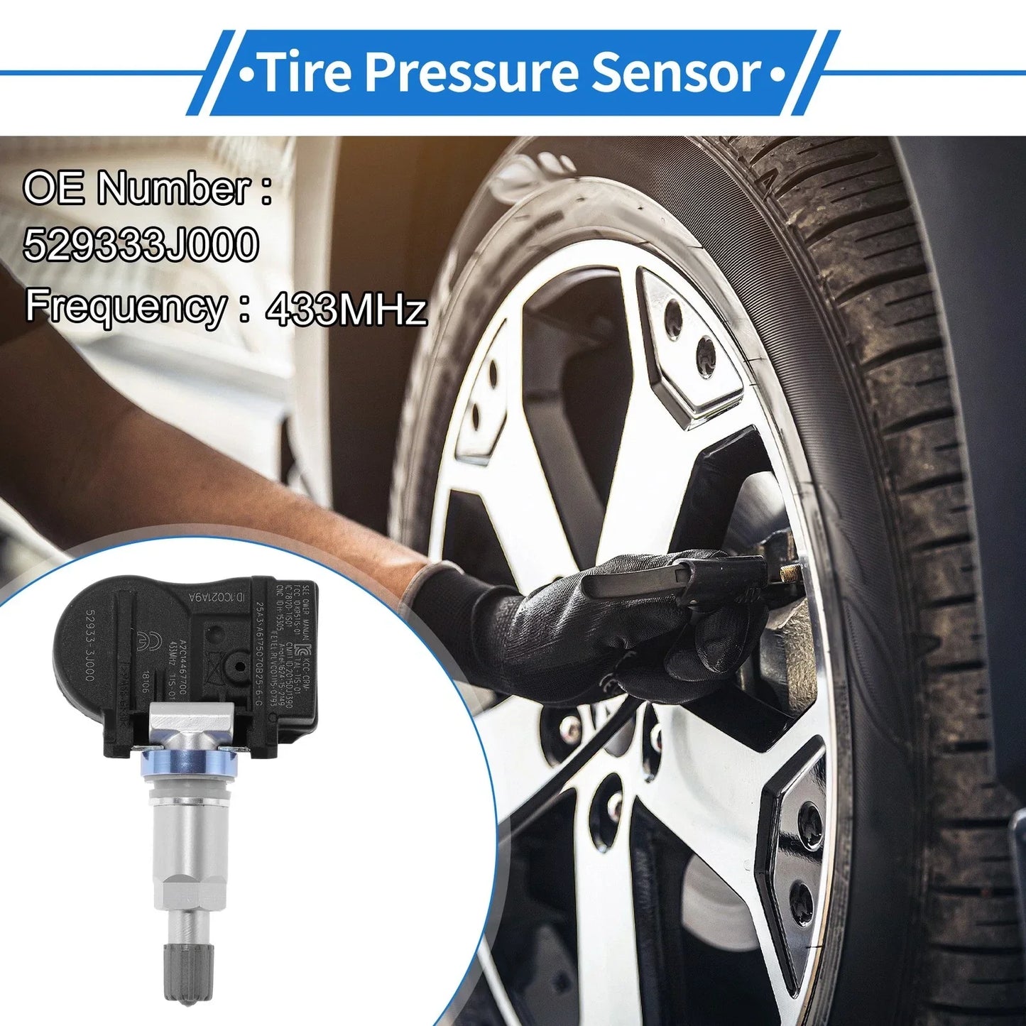 TPMS Sensor for Hyundai IX55 (2007-2012)