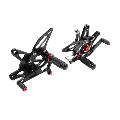 Adjustable Rearset Foot Pegs for Kawasaki ZX-6R (2022-2024)