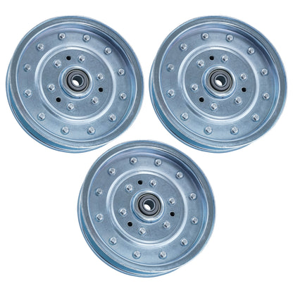 Caltric Deck Idler Pulley Set for Snapper 550Z 560Z ZTX550 (52 61) (2005–2010)