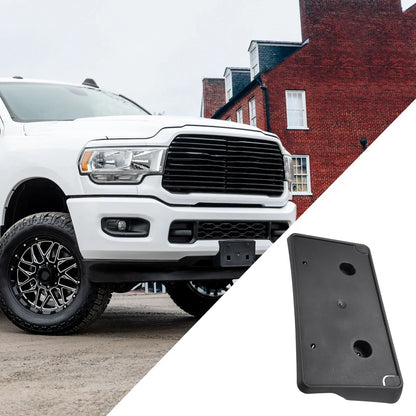 Durable Black License Plate Frame Bracket for Dodge Ram (2013-2022)
