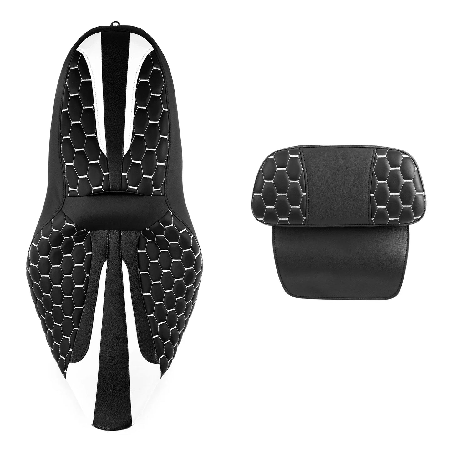 Seat Backrest Pad for Harley Touring Road King Glide (2014 - 2023)
