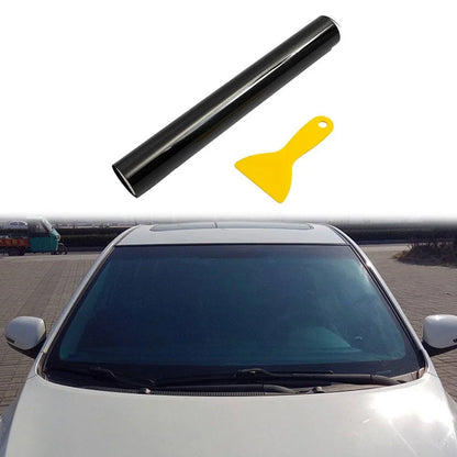 Sun Visor Strip Tint Film Front Glass Windshield Anti-UV Shade Decal for Car VL