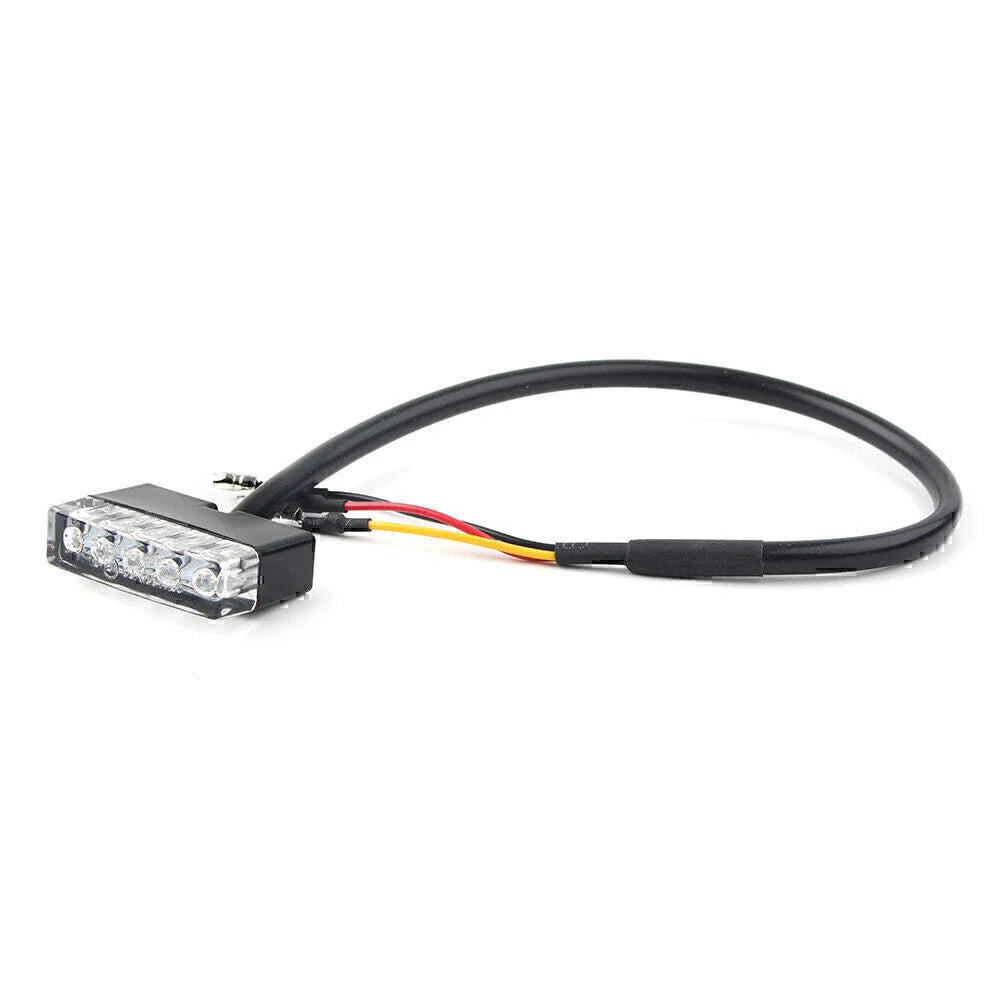 12V Red LED Turn Signal Indicator Lights for Motorcycle/Bike (All Years)