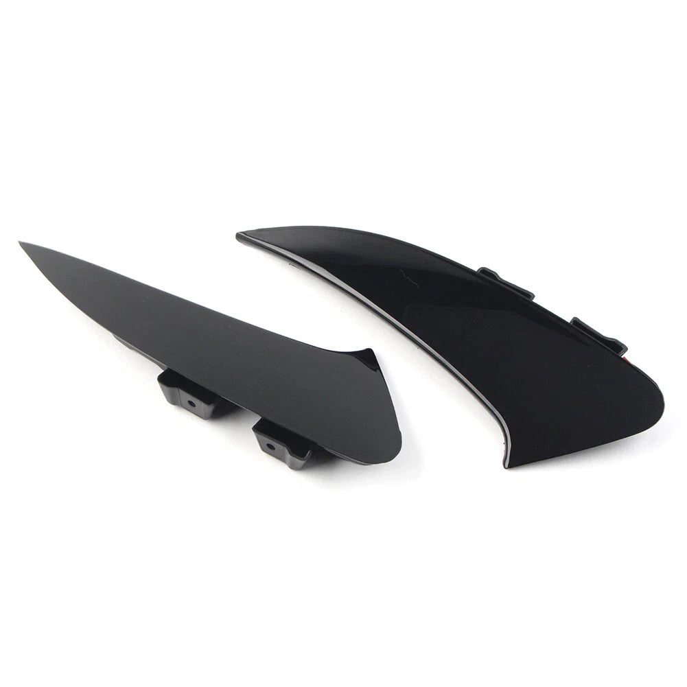Black Rear Bumper Splitter Spoiler Canard Vent for Mercedes Benz CLA (2020+)