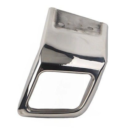 Silver Rear Bumper Exhaust Trim for Land Rover Range Rover Evoque (2010-2018)