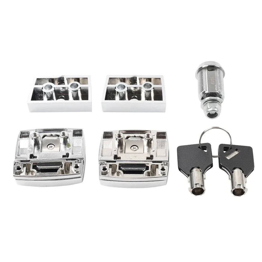 Tour Trunk Latches & Hinges Lock for Harley Touring Electra Glide (1988-2013)