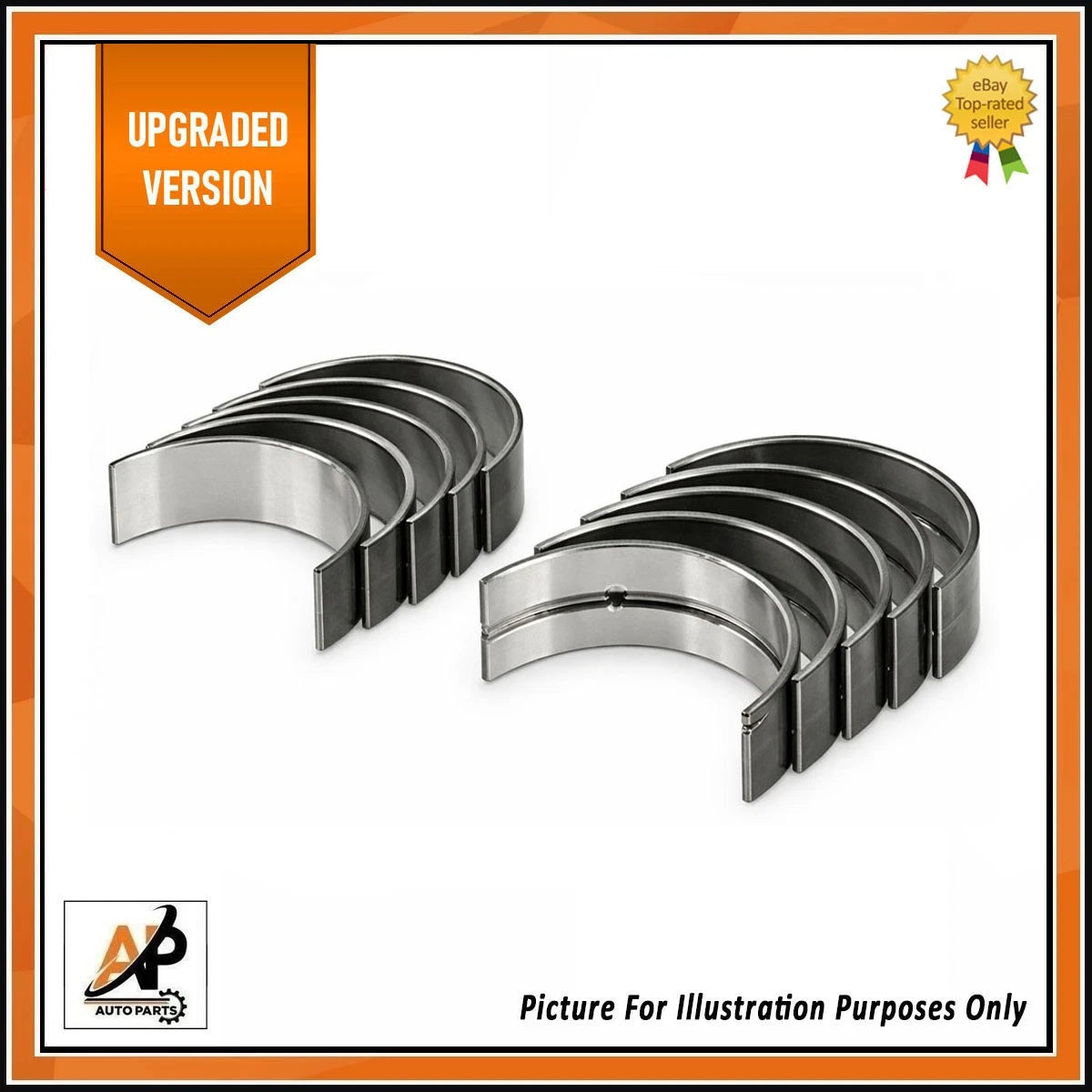 Crankshaft Bearings Set New for Land Rover Jaguar 3.0 306DT (2003–2009)