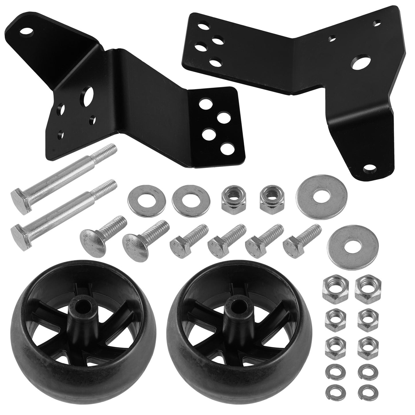 Deck Gauge Wheel and Bracket Kit for Husqvarna LTH1542 YT150 YT180 (2000–2000)