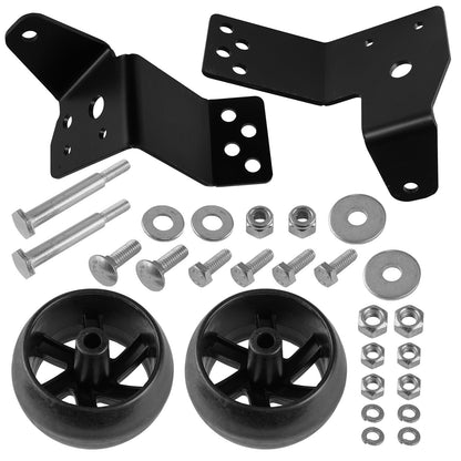 Deck Gauge Wheel and Bracket Kit for Husqvarna LTH1542 YT150 YT180 (2000–2000)