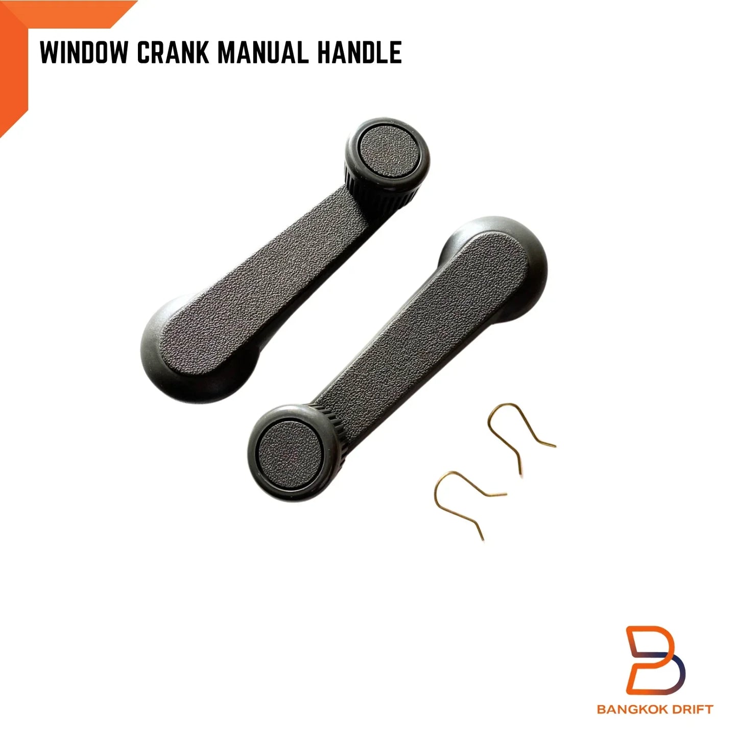 Grey Interior Door Panel Handle Lock for Mazda B-Series Bravo (1985-1998)