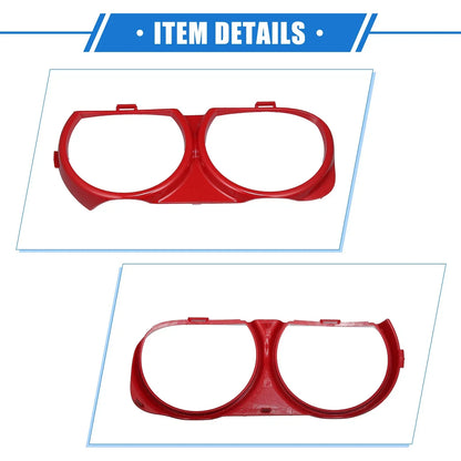 Car Front Left Right Side Headlight Trim Rings for Dodge Challenger (2015-2023)