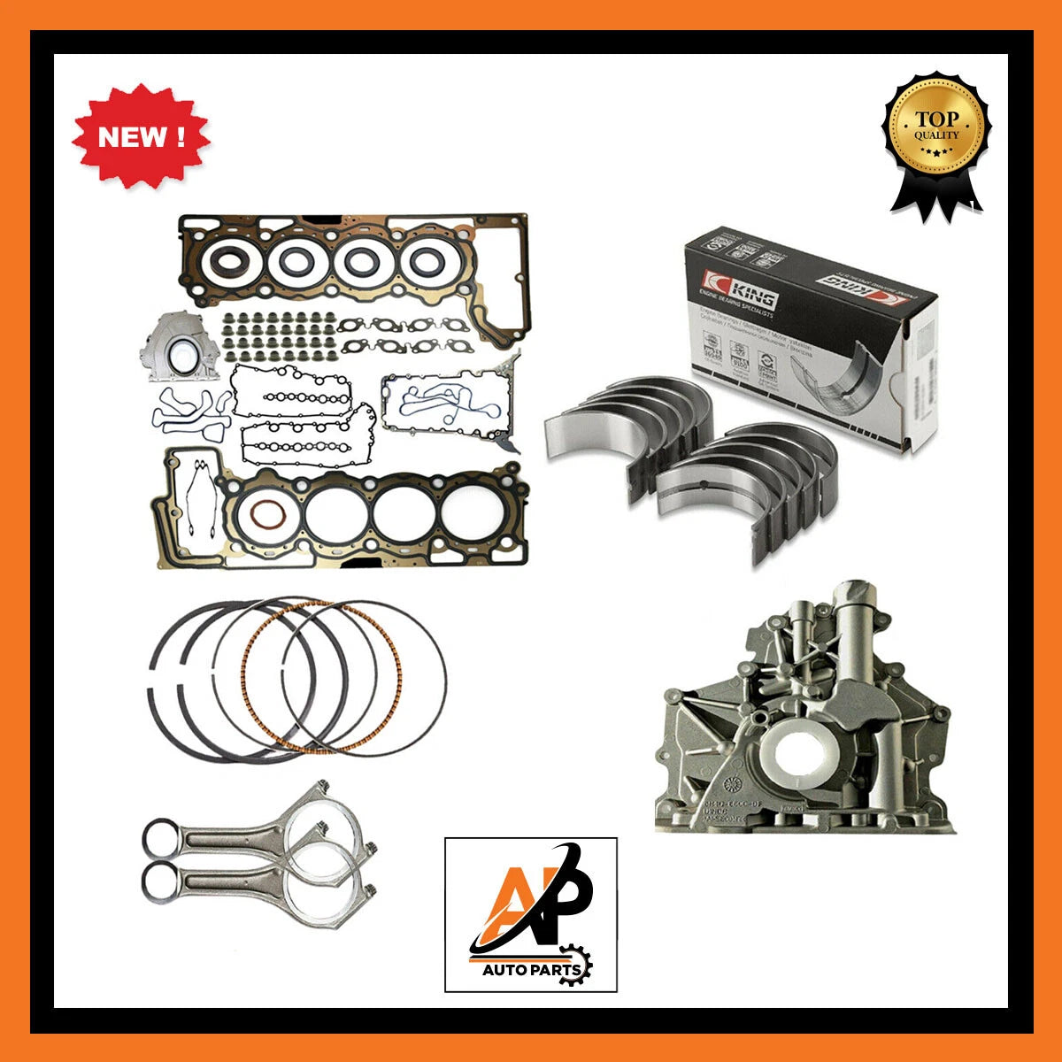 Engine Gasket Set Full Set Replacement for Land Rover 4.4 Diesel (448DT) (2006–2013)
