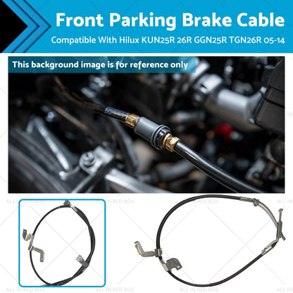 Hand Brake Cable Front for Toyota Hilux GGN25R KUN25R KUN26R TGN26R (05-14)