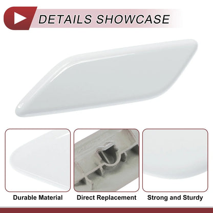 Front Left Washer Nozzle Cover for Honda CR-V 2015-2017 - White 1 x Cap